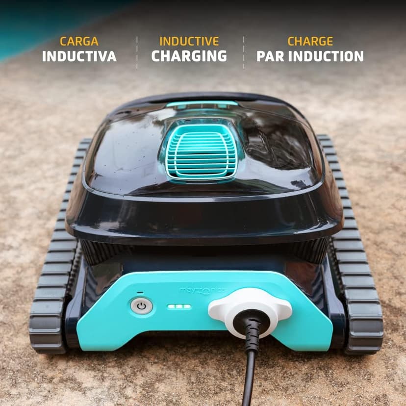Dolphin (2025 Model) Liberty 200 Cordless Automatic Robotic Pool Vacuum Cleaner, Magnetic Charging, Wall Climbing Scrubber, Ideal for In-Ground Pools up to 33 FT in Length