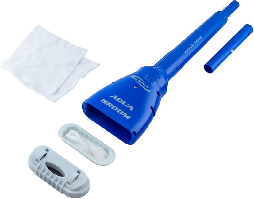 POOL BLASTER Aqua Broom Cordless Vacuum for Spa, Small Pool & Tight Spaces, Ideal for Sand, Silt & Dirt, Battery-Powered Hot Tub Cleaner for Inground, Above-Ground and Inflatable Pools, by Water Tech