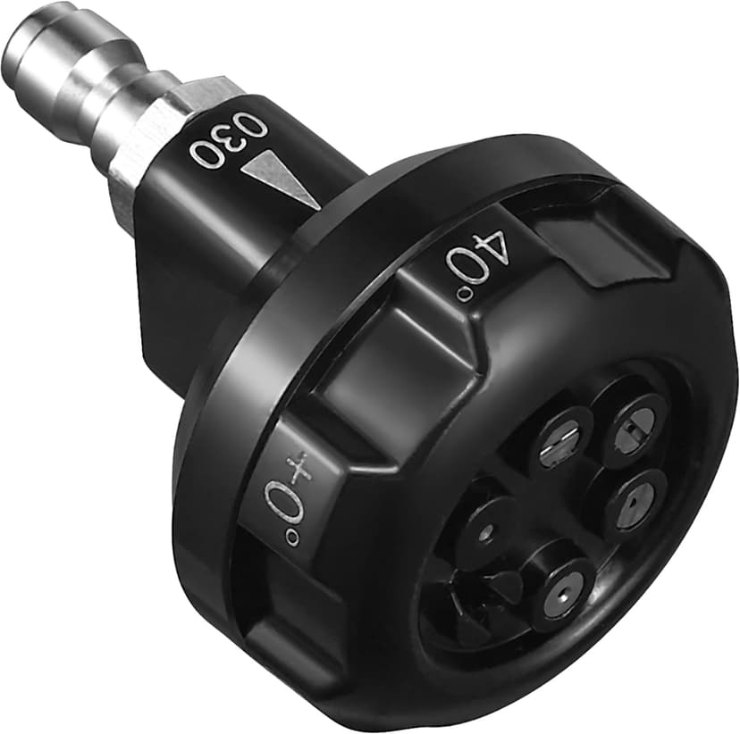 Pressure Washer Nozzle, 6 in 1 Quick Change Over Spray Nozzle, Adjustable High Power Washer Nozzle Tips with 1/4" Quick Connect, 4000 PSI