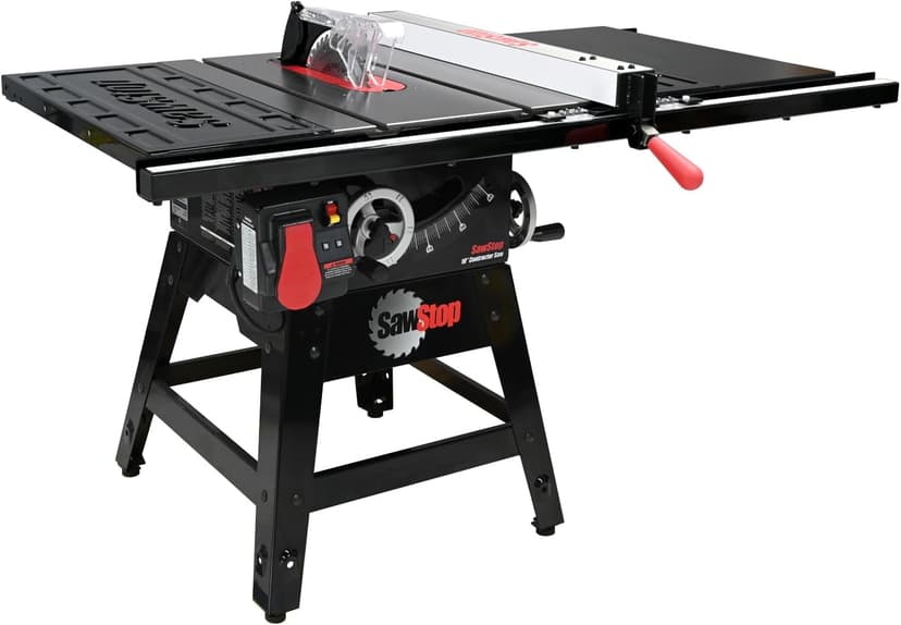 SAWSTOP 1.75HP Contractor Saw with 30” Premium Fence Assembly (CNS175-PFA30)