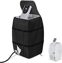 Hot Tub Spa Heater Pump Cover,Waterproof Hot Tub Insulated Pump Cover for Multiple Brands (Black,Square)