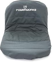 Weatherproof Deluxe Riding Lawn Mower Seat Cover, Medium, Black