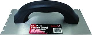 Red Devil 2093 2093 V Notch Trowel, One Size, Multi