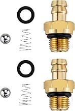Jingzan 2 Set Pressure Washer Chemical Soap Injector Kit for Briggs and Stratton, Homelite, Ryobi and Husky Replaces 190593GS 190635GS and 203640GS (2 Set Injector Kit)