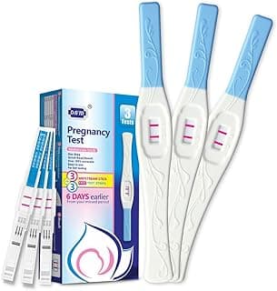 DAVID Pregnancy Test 3 hcg midstream & 3 Test Sticks