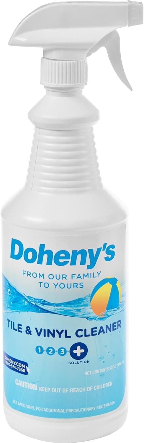Doheny's Pool Tile Cleaner & Vinyl Cleaner | 100% Professional-Grade | Quickly Removes Any Grime Or