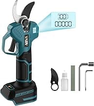 Brushless Electric Pruning Shears for Makta 18V Battery, Portable Cordless Pruning Shears with LCD Display＆SK5 Blades, Adjustable Cutting Diameter 0.8-1.2 Inch for Gardening Tree Pruning(NO Battery)