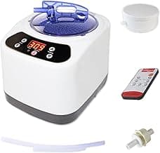 Portable Sauna Steamer Pot, 3L Lightweight Large Capacity Spa Machine, Mini Sauna Generator for Home with Remote Control, Timer&Heating Degrees Display for Spa Therapy