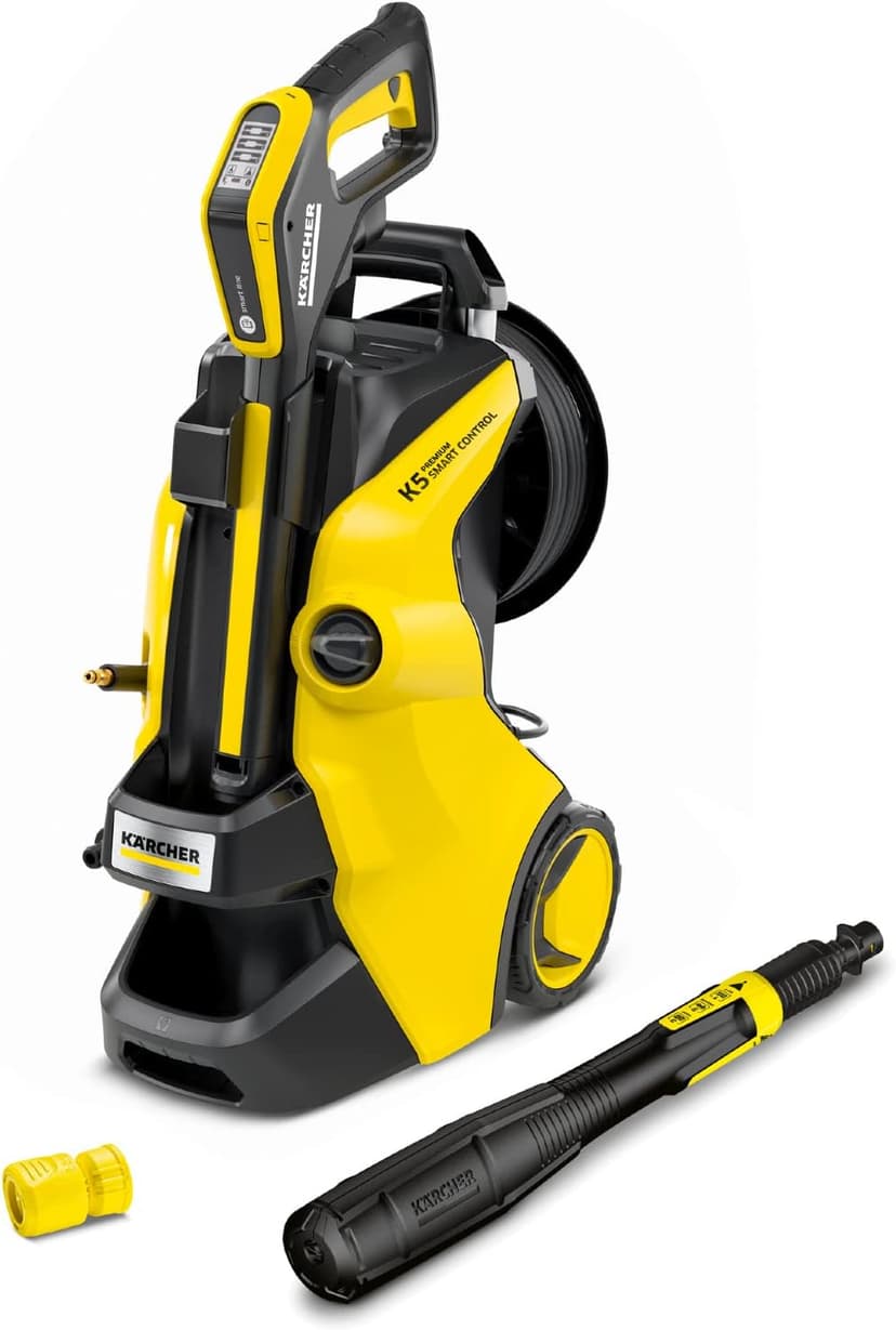 Kärcher Pressure Washer, K5 Premium Smart Control, Max 2500 PSI, Smart Control Gun & 3-in-1 Multi Jet Spray Wand - 1.55 GPM