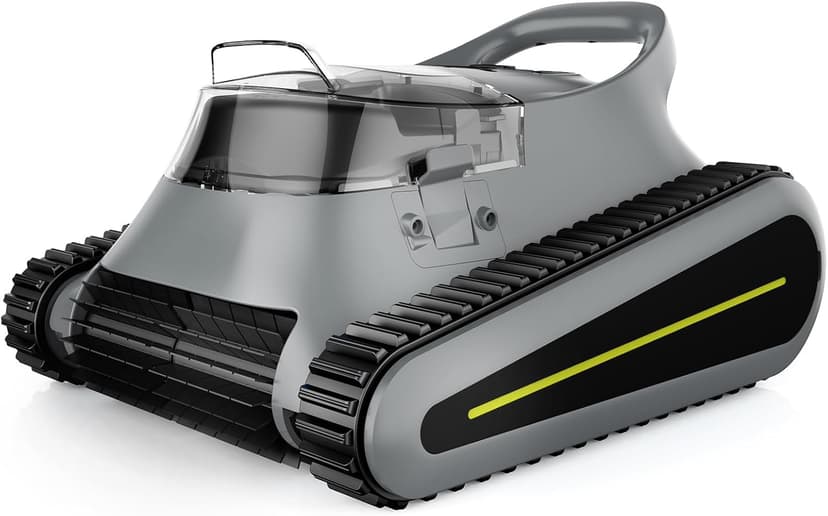 Pool Vacuum for Above Ground Pool: NexTrend Cordless Robotic Pool Cleaner Wall Floor Waterline Cleaning 180W Powerful Suction Last 150 Mins Automatic Robot for Inground Swimming Pool up to 2,050 sq.ft