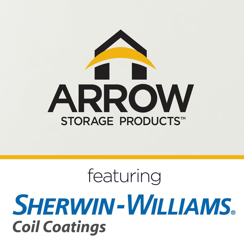 Arrow 20x29x9 3 Sided Carport Eggshell