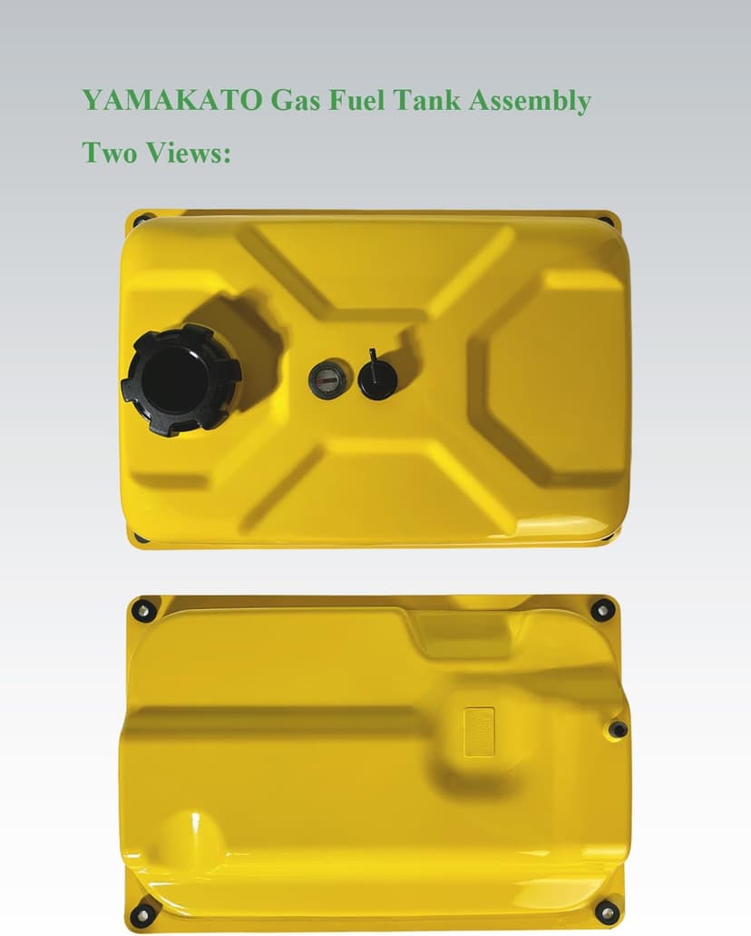 YAMAKATO Generator Gas Fuel Tank for Champion 5500 6250 6500 6875 7000 7200 7500 7800 7850 8000 9000 9375 Watt Firman Honda Clone 5KW（7 gallons）