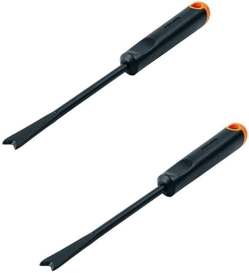 Fiskars 373600-1001 Weeder W-Ergo Handle, 1.63" x 1.50", 2 Pack