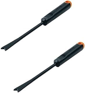 Fiskars 373600-1001 Weeder W-Ergo Handle, 1.63" x 1.50", 2 Pack