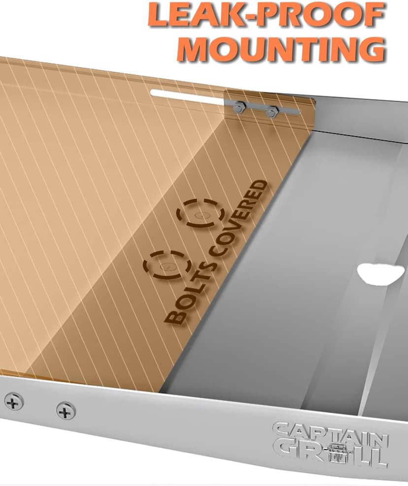 Grease Tray with Catch Pan - Dyna Glo Grill Replacement Parts, Universal Drip Pan for 4/5 Burner Gas Grill Models from Dyna Glo, Nexgrill, Expert Grill, Kenmore, BHG and More (24"-30")