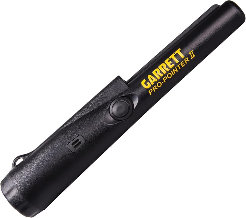 Garrett Pro-Pointer II Metal Detector Pinpointer – 360° Detection, LED Flashlight, Waterproof Tip, Fast Retune, Lost Alarm, Includes Holster & Battery