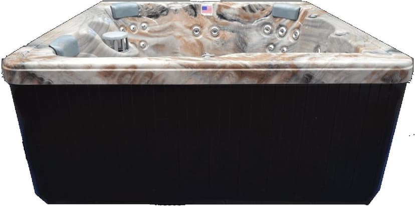 5-person Hot Tub 51-jet Spa with Ozone System - 80"x80"x34"