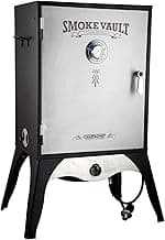 Camp Chef Smoke Vault - Vertical, Propane Meat Smoker for Outdoor Cooking of Meat, Pies & More - 150°F to 350°F Range - 18"