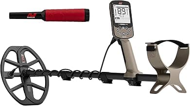 MINELAB X-Terra Elite Bundle, Waterproof, All Terrain Metal Detector for Adults, Multi-IQ Precision Targeting with Simultaneous Multi-Frequency Technology, Includes PRO-FIND 40 Pinpointer