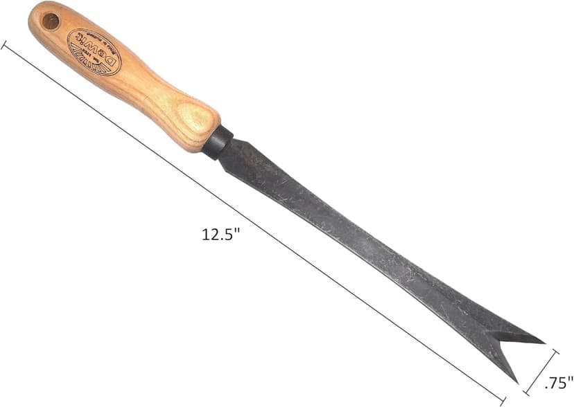 Dewit Bio Daisy Grubber, Head: .75" W; Total: 12.5" L; 0.5lbs