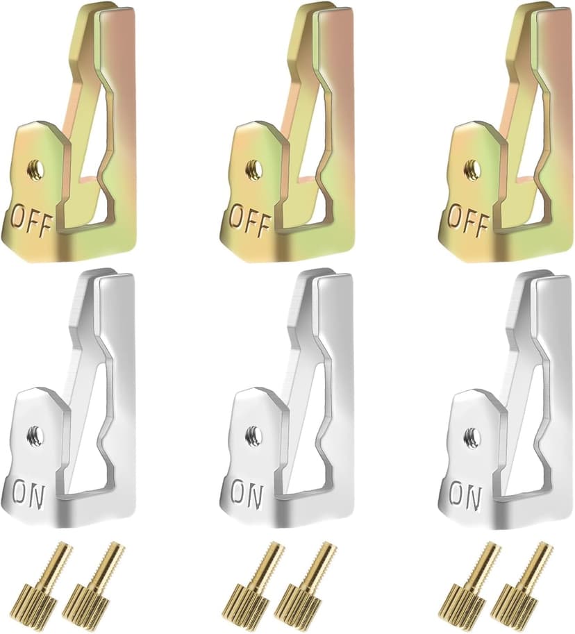 6 PCS Time Switch Replacement Trippers Kit Compatible with Intermatic 156T1978A for T100 Series Clock Dial Trippers Timers Intermatic Timer Parts, Pool Timer On Off Clip Parts