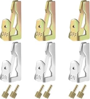 6 PCS Time Switch Replacement Trippers Kit Compatible with Intermatic 156T1978A for T100 Series Clock Dial Trippers Timers Intermatic Timer Parts, Pool Timer On Off Clip Parts