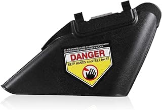 Lawn Mower 731-07486 Side Discharge Chute for Most 21" Hand-Pushed Lawn Mower Compatible with Craftsman Columbia Huskee, for Troy-Bilt TB110, TB130, TB220, TB230, Yard-Man MTD 11A, 12A etc, Series