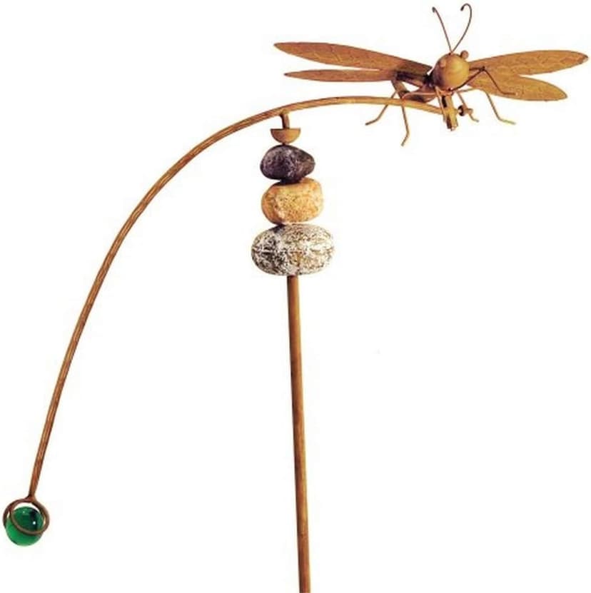 Red Carpet Studios Balancing Buddies Large Yard Art, Dragonfly