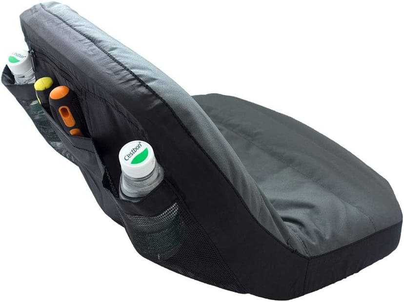 Weatherproof Deluxe Riding Lawn Mower Seat Cover, Medium, Black