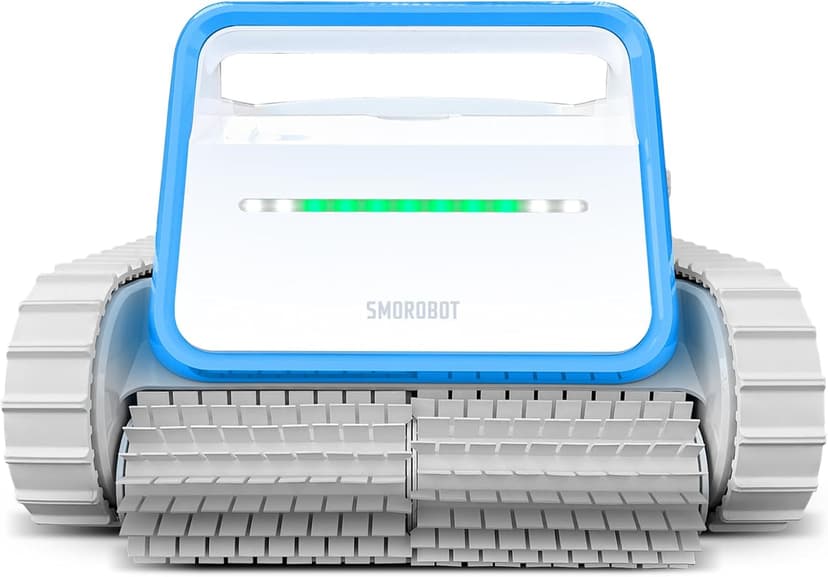2025 Upgrade SMOROBOT Cordless Robotic Pool Cleaners for Inground Pools,3300GPH Strong Power,150 mins Runtime, Up to 2500 Sq.ft,Wall and Waterline Cleaning Pool Vacuum Robot for Gravel,Sand,Leaves