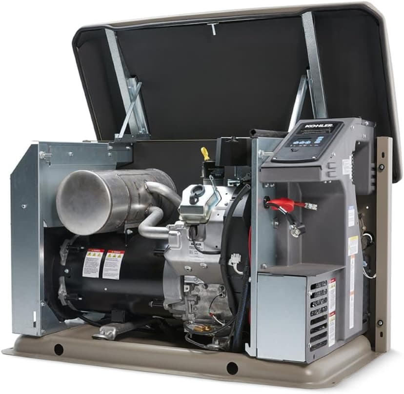 Kohler 26RCAL-200SELS Air-Cooled Standby Generator with 200 Amp Transfer Switch Single Phase, 26,000-Watt