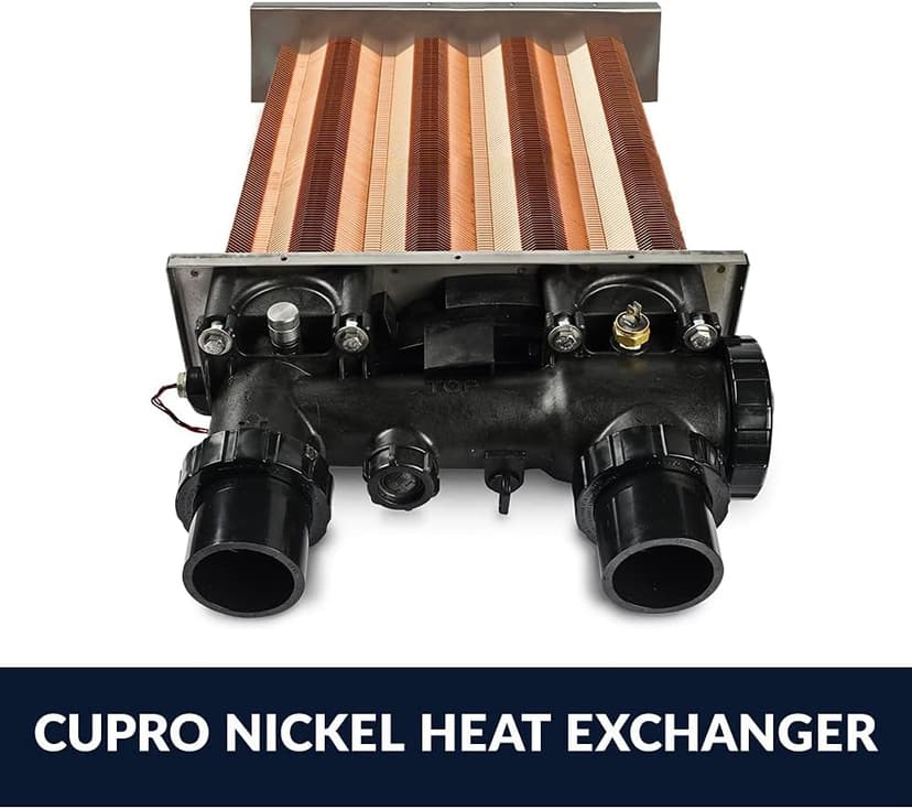 Hayward W3H200FDN Universal H-Series 200,000 BTU Natural Gas Pool and Spa Heater for In-Ground Pools and Spas