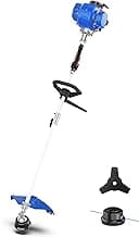 2-in-1 Yard Care System, 31cc, 4-Cycle Gas Engine Straight Shaft Multi-Tool with Brush Cutter, String Grass Trimmer and Shoulder Harness