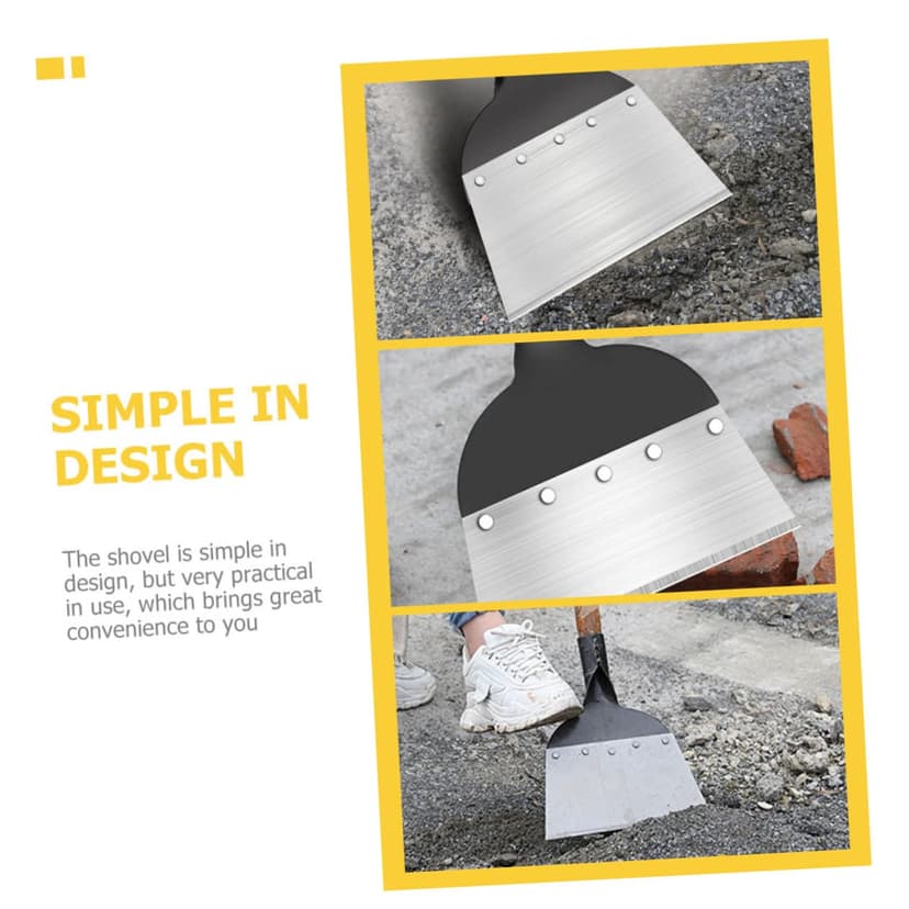 Professional Grade Shovel for Cleaning Outdoor Garden Shovel Sturdy and Easy to Handle for Purposes
