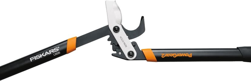 Fiskars Loppers for Tree Trimming, Heavy Duty, Sharp Bypass Steel Blade Tree Branch Cutter up to 1.75" Diameter Cut Capacity, PowerGear2 Design with Compound Action for 3X Power, 25" Hand Loppers
