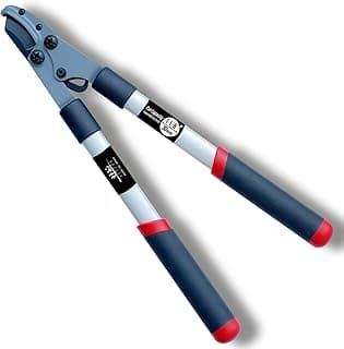 SUIZAN Anvil Hand Loppers 18" - Professional Japanese Branch Cutter Lightweight Compact Tree Trimmer Gardening Tools