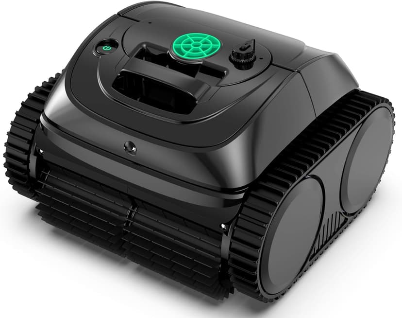 WYBOT C1 Cordless Pool Vacuum for Inground Pools, Robotic Pool Cleaner 150-Min Runtime, Wall Climbing, Triple-Motor, Intelligent Route Planning, Ideal for Pools Up to 1,614 Sq. Ft