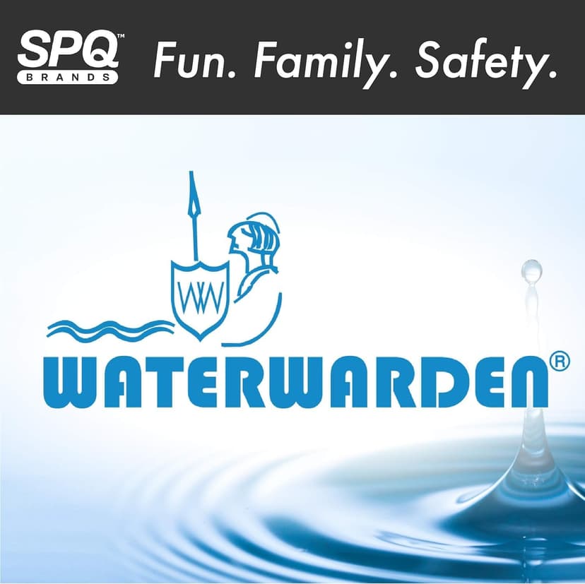 WaterWarden Premium Inground Pool Safety Net Cover 16' x 32', Rectangular, Heavy-Duty Protection, Easy to Apply, Remove and Store, UV Resistant, Reel Included, Protects Kids and Pets, Brass Anchors