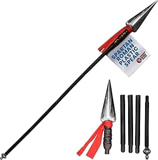 Nicky Bigs Novelties - Adult Plastic Spartan Spear, Roman Replica, Viking Spear Costume, Native American Weapons Roman Gladiator Woman and Men Spartan Halloween Costume
