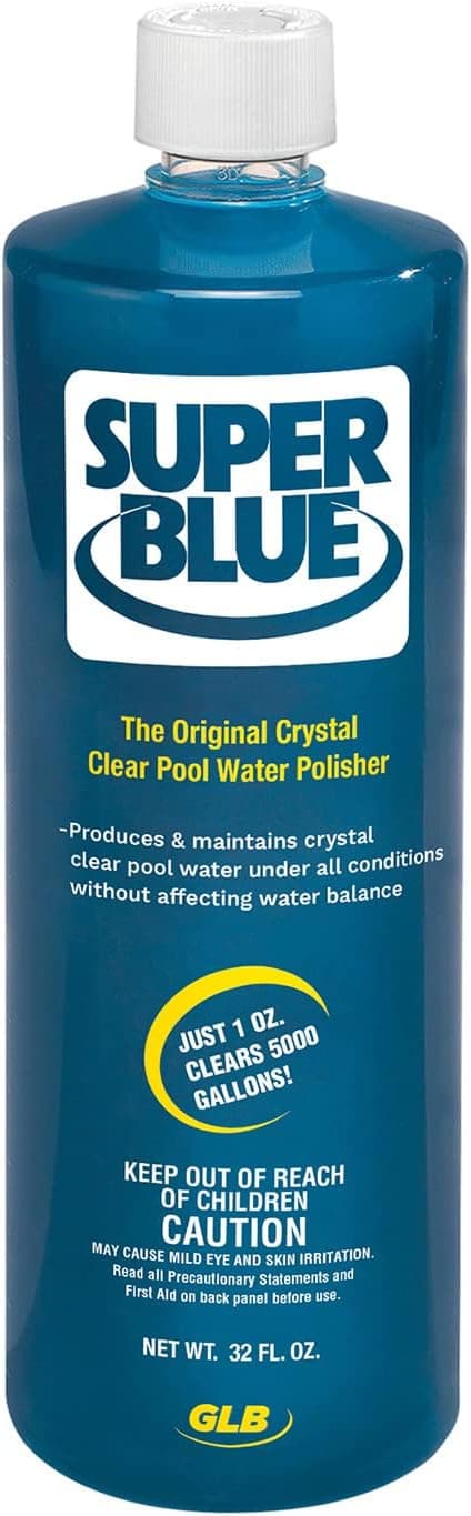 GLB 71205-SP-02BX Super Blue Pool Clarifier, 64-Ounces (Packaging May Vary)