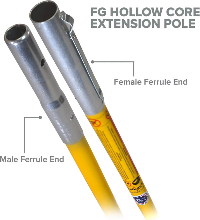 Jameson FG-6PKG-3 FG-Series Tree Pruner with Two 6-Foot Fiberglass Poles