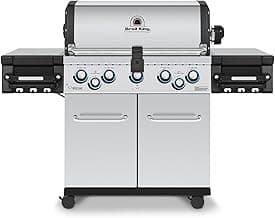 Broil King 958344 Regal S 590 Pro Propane Gas Grill, 5-Burner, Stainless Steel