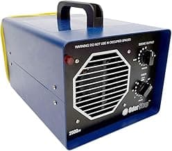 OdorStop OS2500UV Professional Grade Ozone Generator Ionizer for Areas of 2500 Square Feet+, For Deodorizing and Purifying Medium Size Areas Such as Hotel Rooms, Offices, and Basements