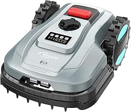 Robotic Lawn Mower – App-Controlled, Self-Charging Automatic Mower with Custom Cutting Height, Weather Sensor & Obstacle Detection – Ideal for Lawns up to 4300 sq.ft