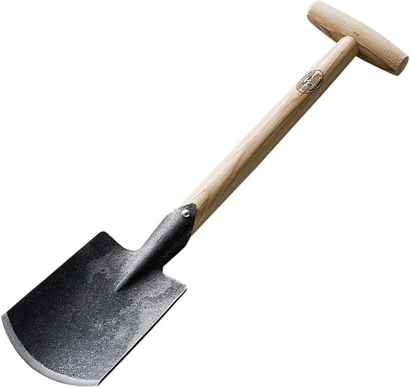 DeWit Perennial Spade with Short Handle, Lightweight Garden Tool