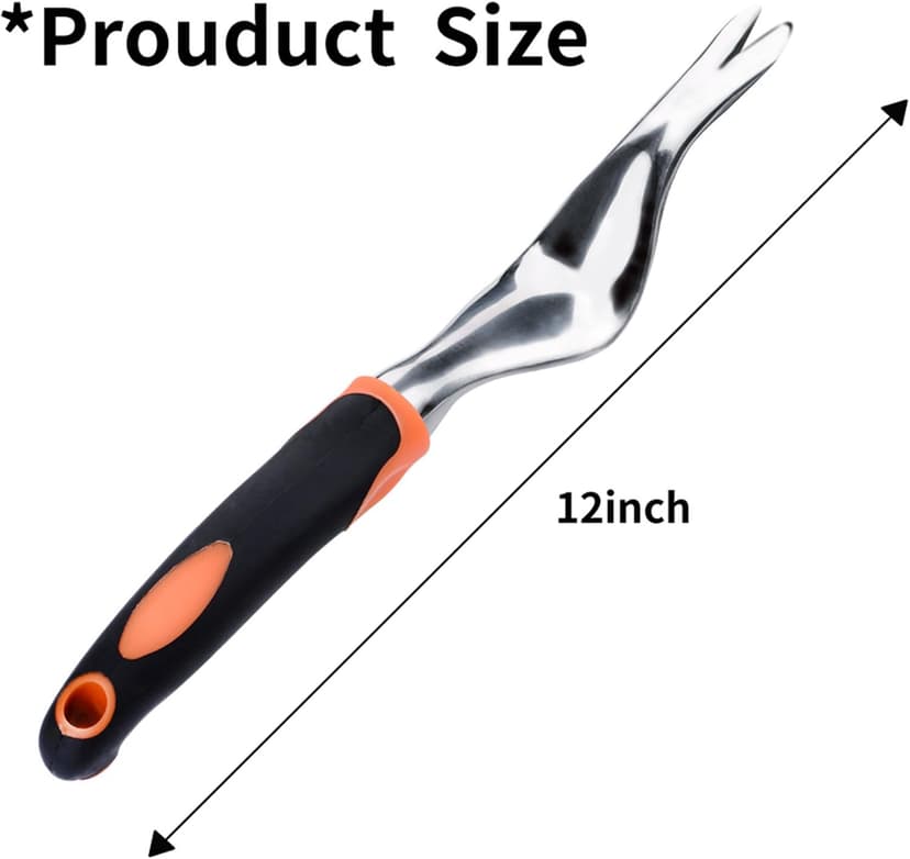 Hand Weeder Tool,Garden Weeding Tools with Ergonomic Handle,Garden Lawn Farmland Transplant Gardening Bonsai Tools