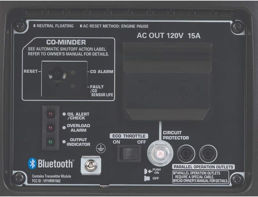 Honda 664240 EU2200i 2,200 Watt Portable Inverter Generator with Co-Minder