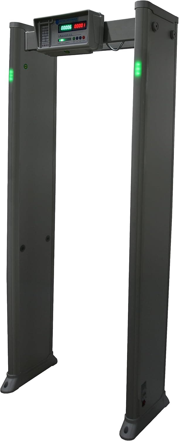 Defense Pro Walk Through Metal Detector, Security Metal Detector 6 Zone