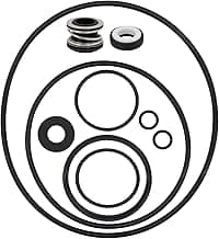 PS-200 Pump Seal & O-Ring Rebuild Repair Kit Compatible with Pentair Super-Flo, Super-Max Pump Kit 111, wtih Water Slinger