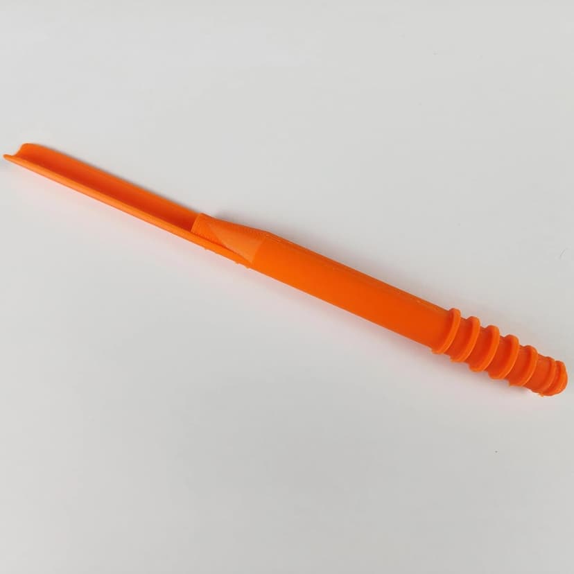 IMPERFECT DIBBY XL Garden Tool - Dibber, Dibbler, Seed Sowing Tool, Transplant Seedlings, Graduated Depth Markings (Patent Pending) Blue